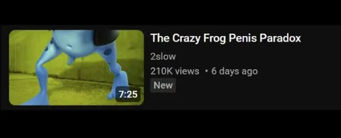 The Crazy Frog Penis Paradox