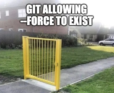 Gate Allowing Force to Exist
