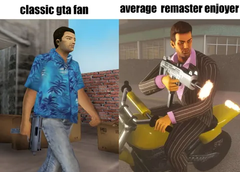 Classic GTA Fan vs Remaster Enjoyer