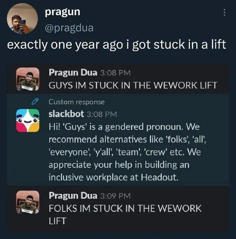 Stuck in the WeWork Lift