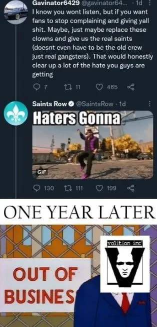 Haters Gonna Be Out of Business