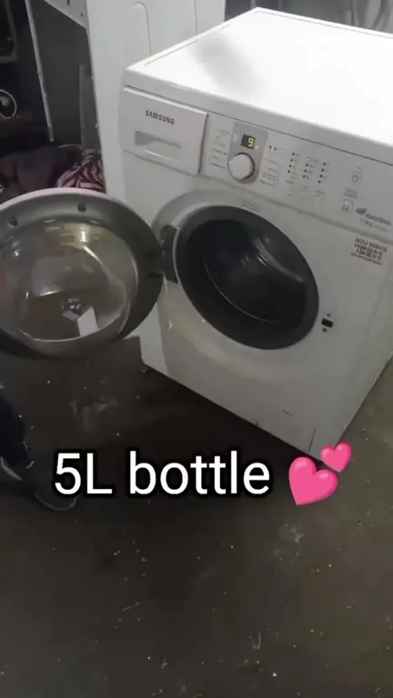 5L Bottle Washing Machine Hack