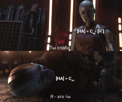 Ты слаба, я — это ты