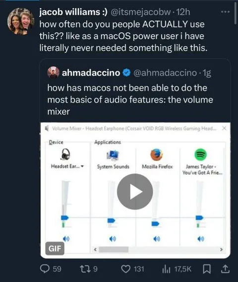 macOS Still Has No Volume Mixer