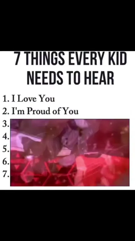 Seven Things Every Kid Needs to Hear