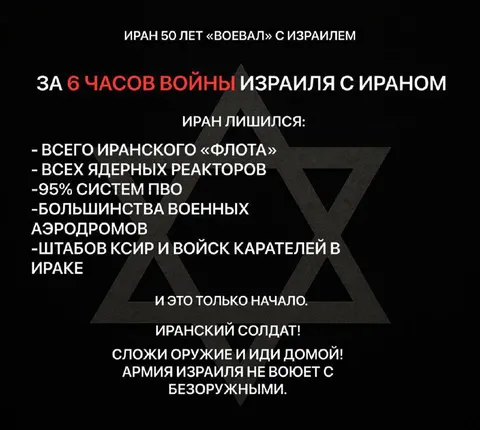 Иран потерял всё за 6 часов
