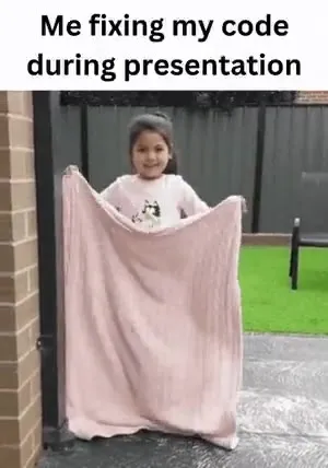 Fixing Code During Presentation