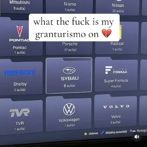 What the Fuck Is My Granturismo On