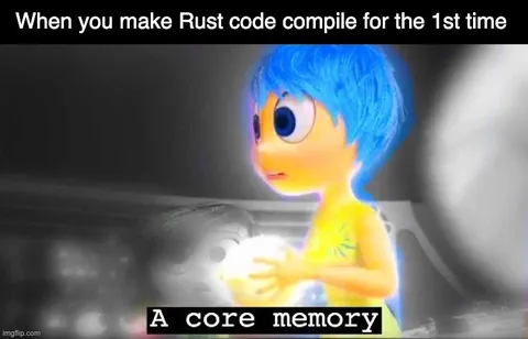 Rust compile for the first time