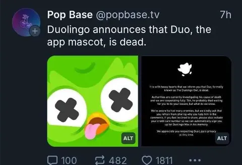 Duolingo Announces Duo Is Dead