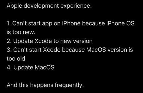 Apple Development Experience Loop