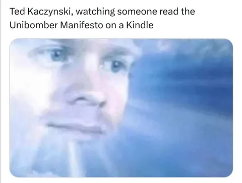 Kaczynski Reads the Manifesto