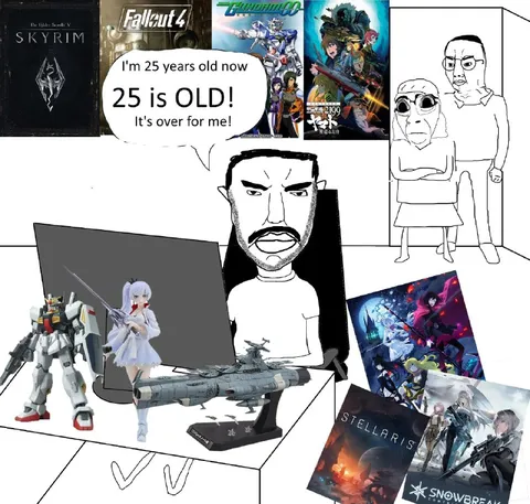 25 Is Old Gaming Meme