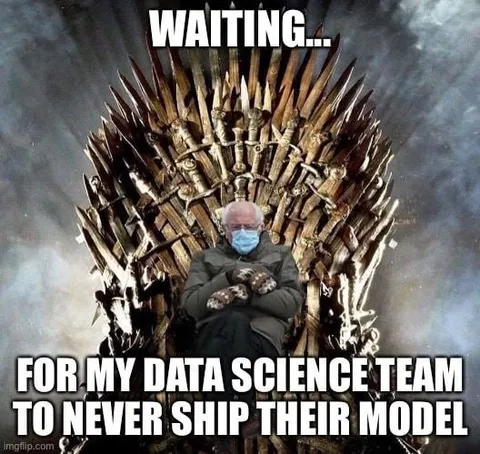 Bernie Waits for the Model