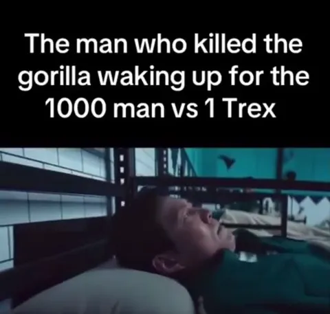 Waking Up to 1000 Men vs T-Rex