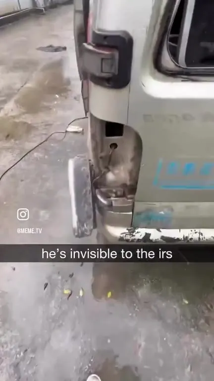 Invisible to the IRS van