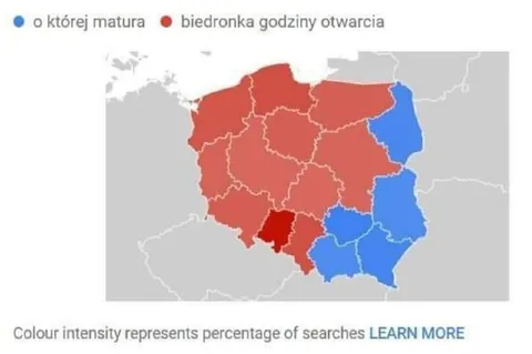 Matura kontra godziny Biedronki