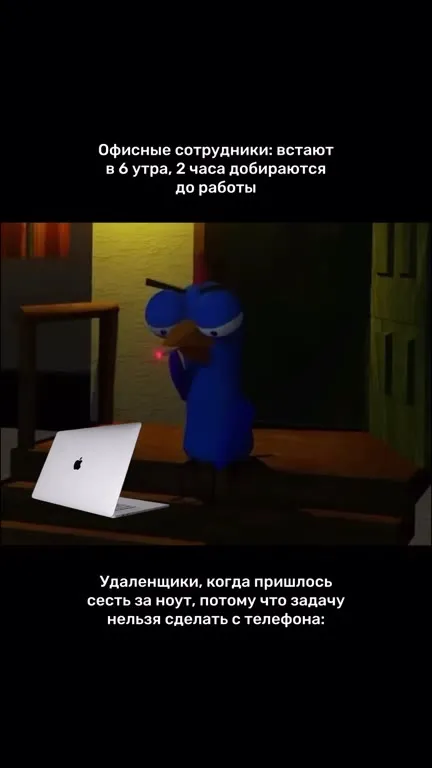 Удалёнщик не может работать с телефона