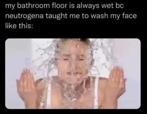 Neutrogena Face Washing Fail