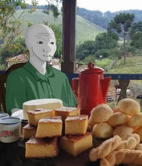 Saudade da vida no campo