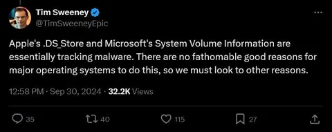 Operating Systems Tracking Malware