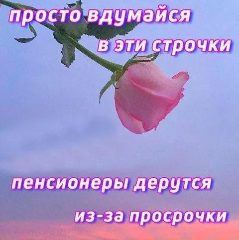 Пенсионеры дерутся из-за просрочки