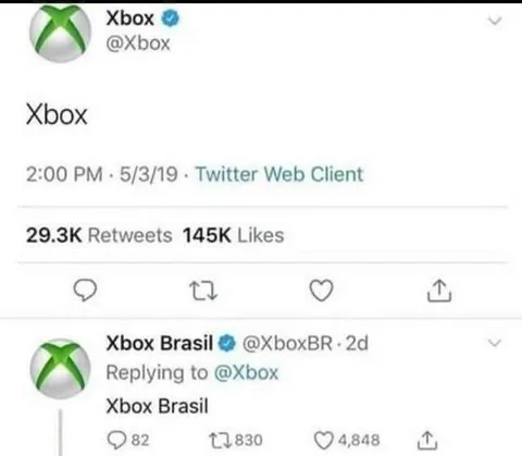 Xbox Replies Xbox Brasil