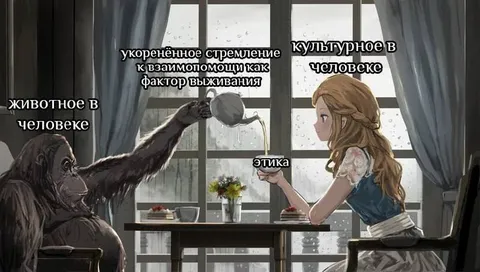Животное и культурное в человеке