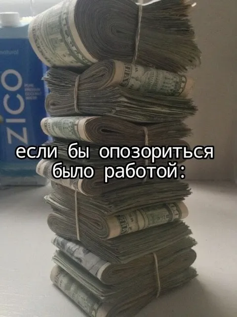 Если бы опозориться было работой