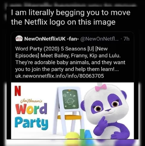 Move the Netflix Logo
