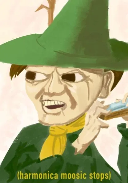 Harmonica Music Stops