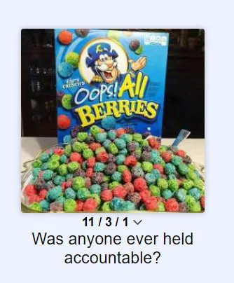 Oops All Berries Accountability