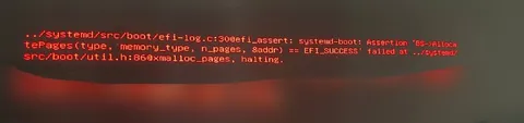 EFI Boot Allocation Failure
