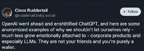 ChatGPT Is Not Your Friend