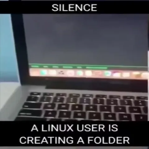 Linux User Creating a Folder