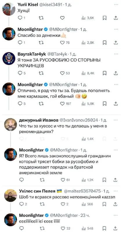 Русофобия за деньги