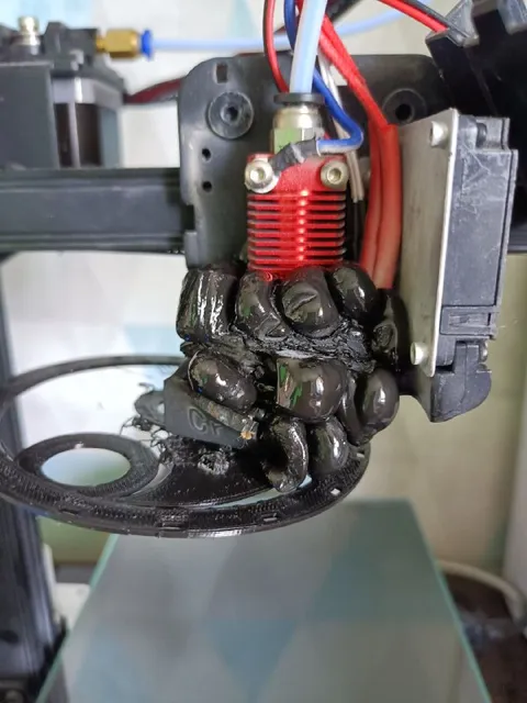 Катастрофа на хотэнде 3D-принтера