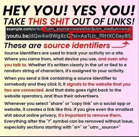 Remove Tracking Parameters From Links