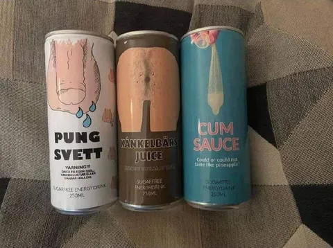 Tre äckliga energidrycker
