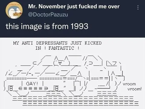 Antidepressants Just Kicked In
