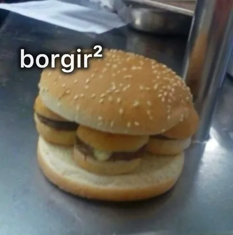borgir burger meme