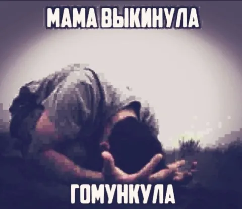 Мама выкинула гомункула