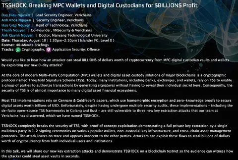 TSSHОCK Billion-Dollar Wallet Hack
