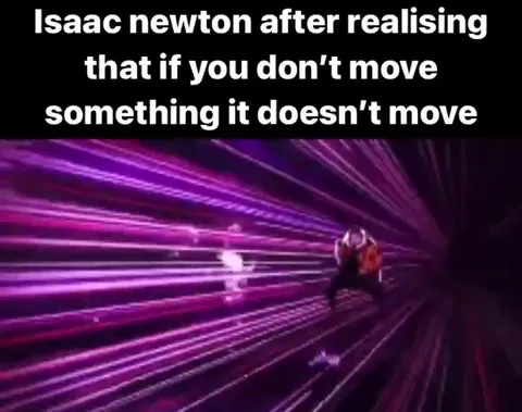 Isaac Newton Discovers Inertia