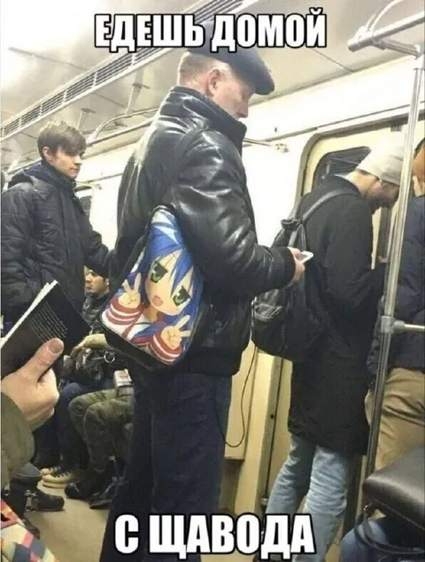 Едешь домой с щавода