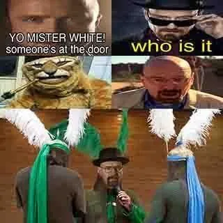Yo Mister White, Who Is It?