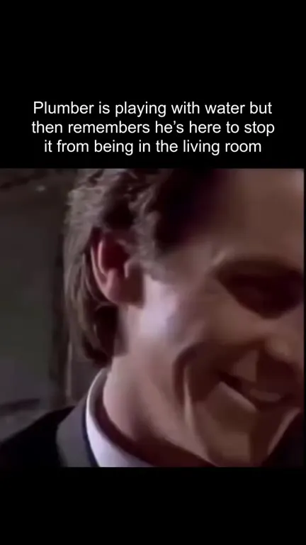 Plumber Remembers His Job