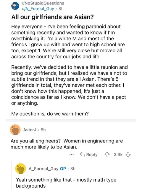 All Our Girlfriends Are Asian