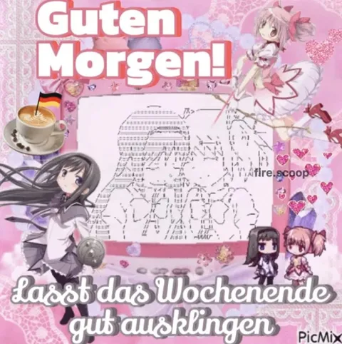 Guten Morgen zum Wochenende