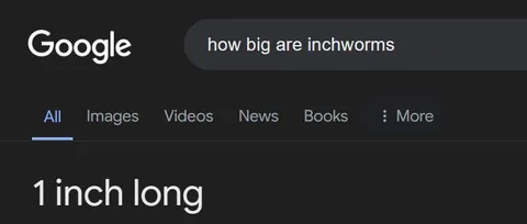 How Big Are Inchworms
